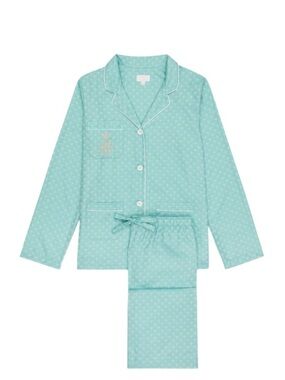 Derek Rose for Claridges Art Deco Cotton Pyjamas